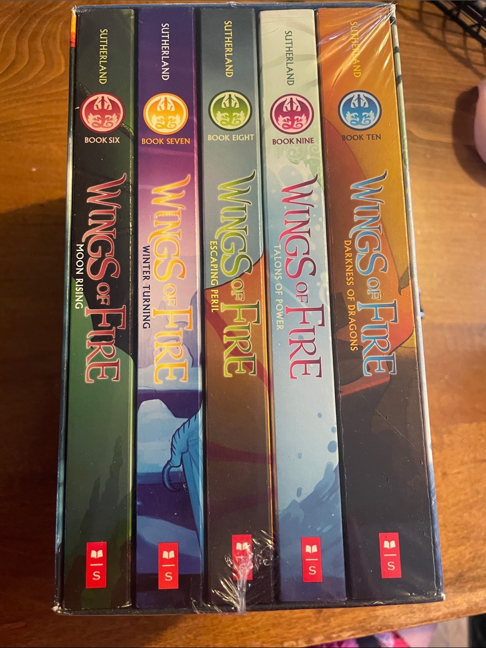 Scholastic Wings of Fire Box Set - Books 6 thru 10